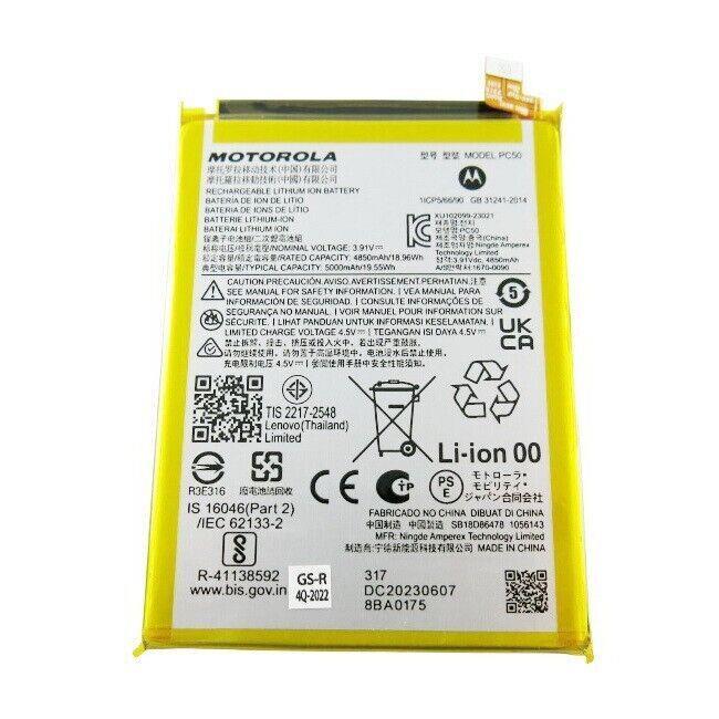 Genuine Motorola Moto E14 G14 G54 ... Pc50 Battery Replacement