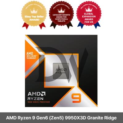 Amd Ryzen 9 Gen6 (zen5) 9950x3d Granite Ridge / 16core / 5.7ghz / Express