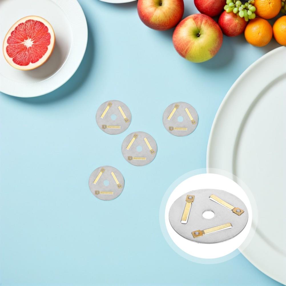 5 Pcs Metal Kettle Parts Replacement Teapot Chime Whistle Chip Accessories