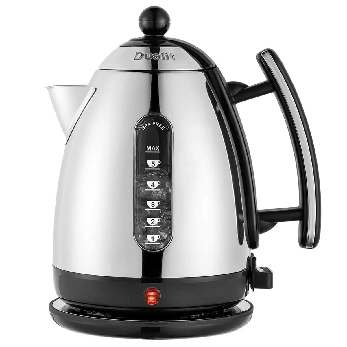 Dualit Lite Jug Kettle Gloss Black 1.5l Du72040