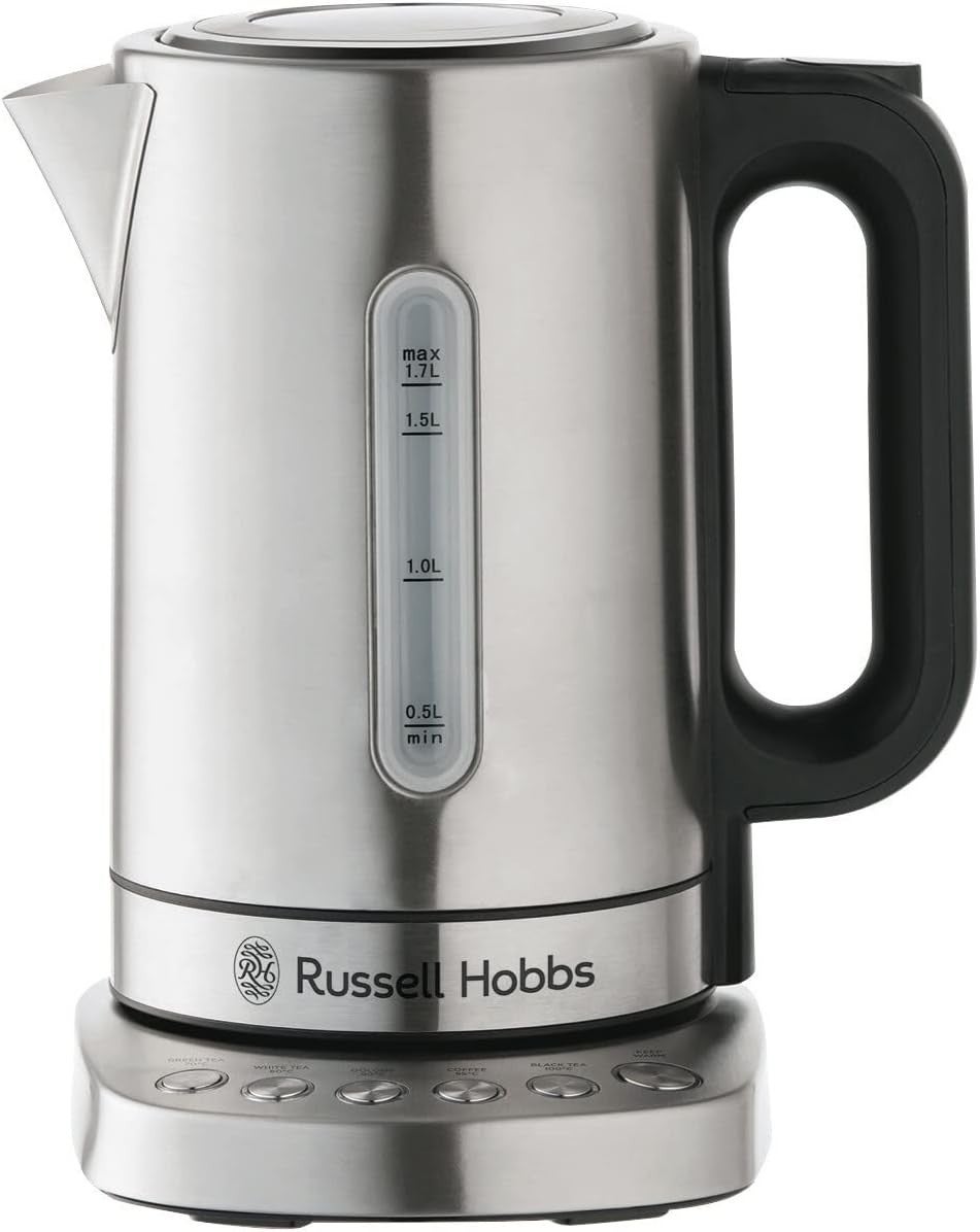 Russell Hobbs Rhk510 Electric Addison 1.7l Digital Kettle Stainless Steel Silver