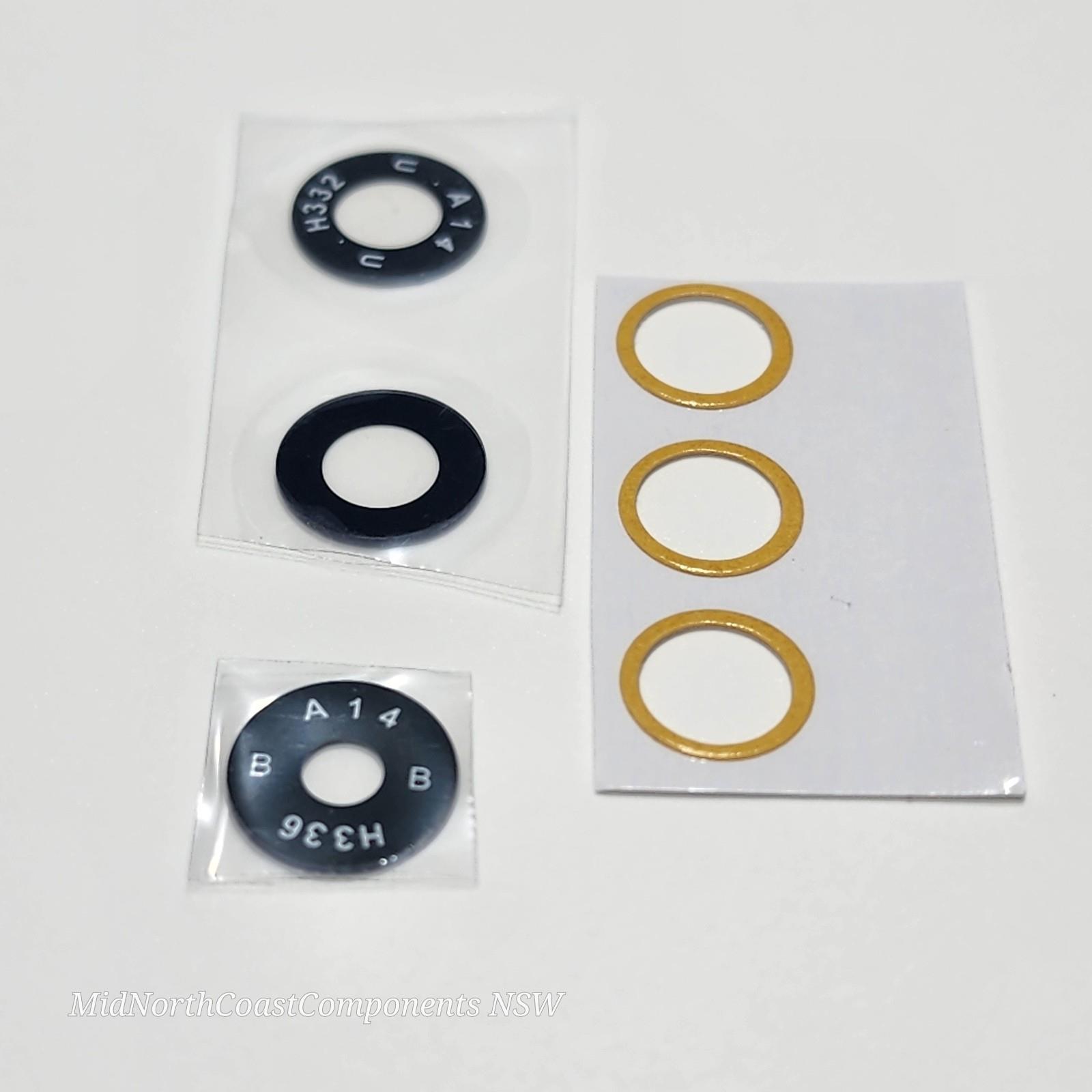 Samsung Galaxy A14 4g Back Rear Camera Glass Lens With Adhesive 1 Set