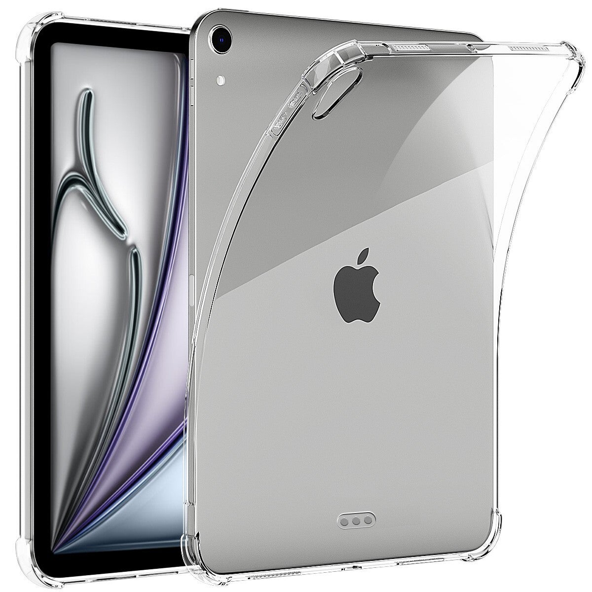 For Apple Ipad Air M2 11-inch (2024) Case Clear Tpu Shockproof Heavy Duty Cover