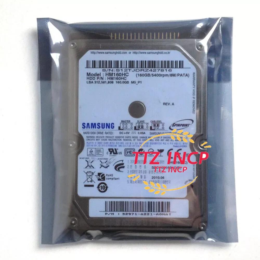 Samsung 160gb Hm160hc Hm160jc 5400rpm Ide Pata 2.5" Hdd For Laptop Hard Drive