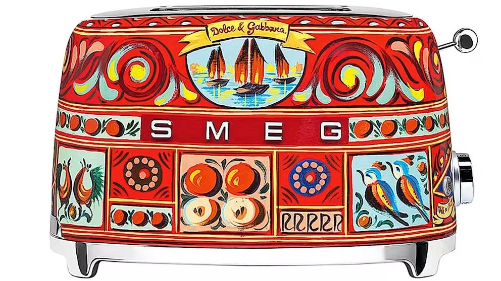Smeg Dolce & Gabbana - Sicily Is My Love - 2 Slice Toaster