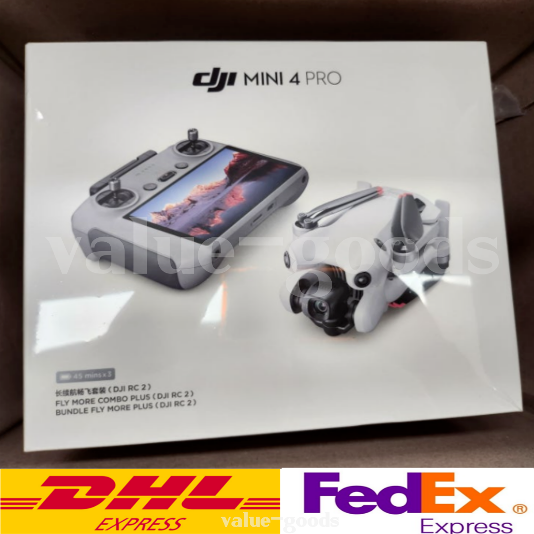 Dji Mini 4 Pro Fly More Combo Plus Drone +rc2 + 3batteries Plus Authentic