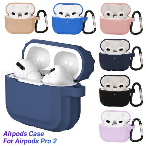 Shockproof Silicone Case Soft Protective Cover For Apple Airpods Pro 2nd 3rd Gen