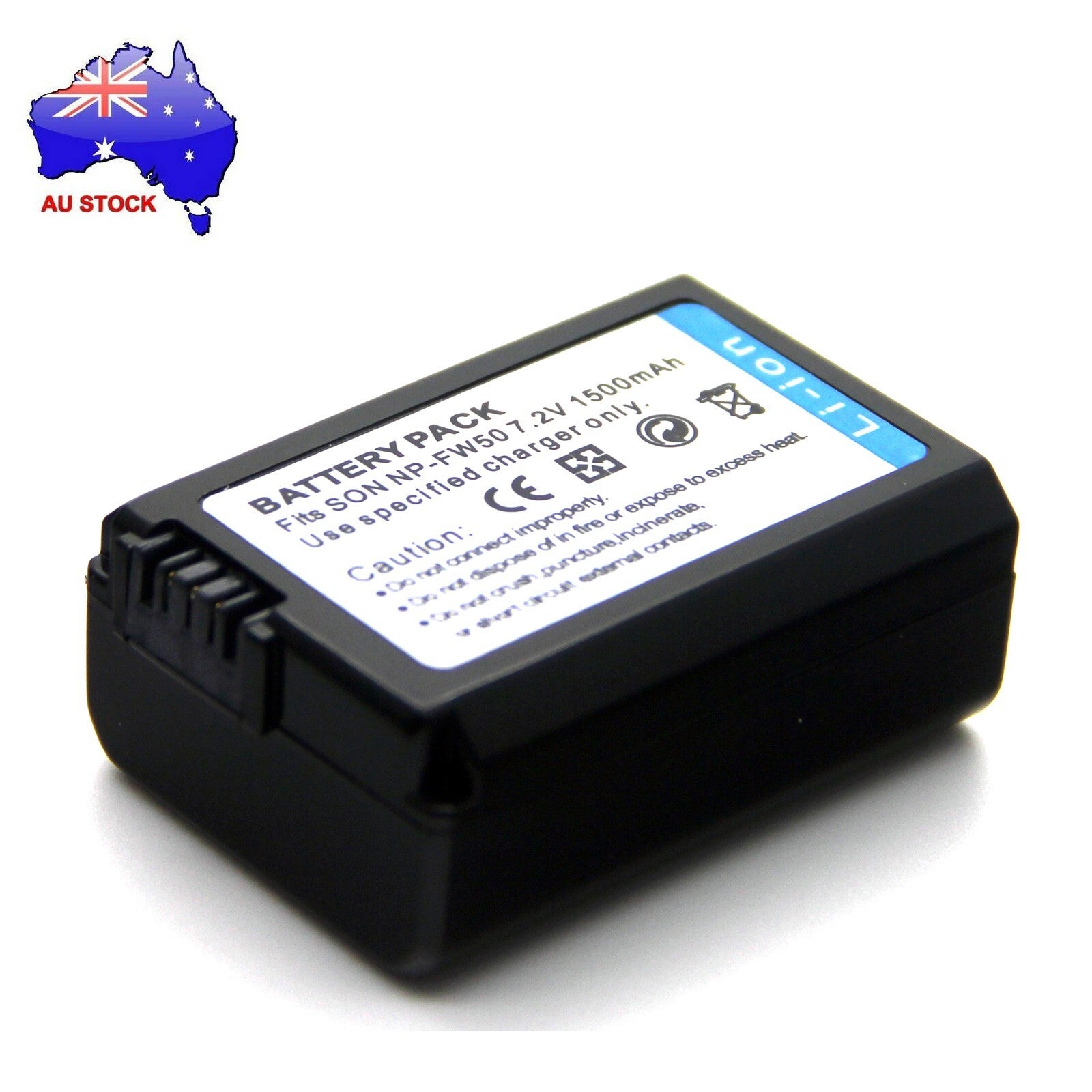 Aus Np-fw50 Battery For Sony Ilce-6400 Ilce-6500 Ilce-7 Alpha 7 A7