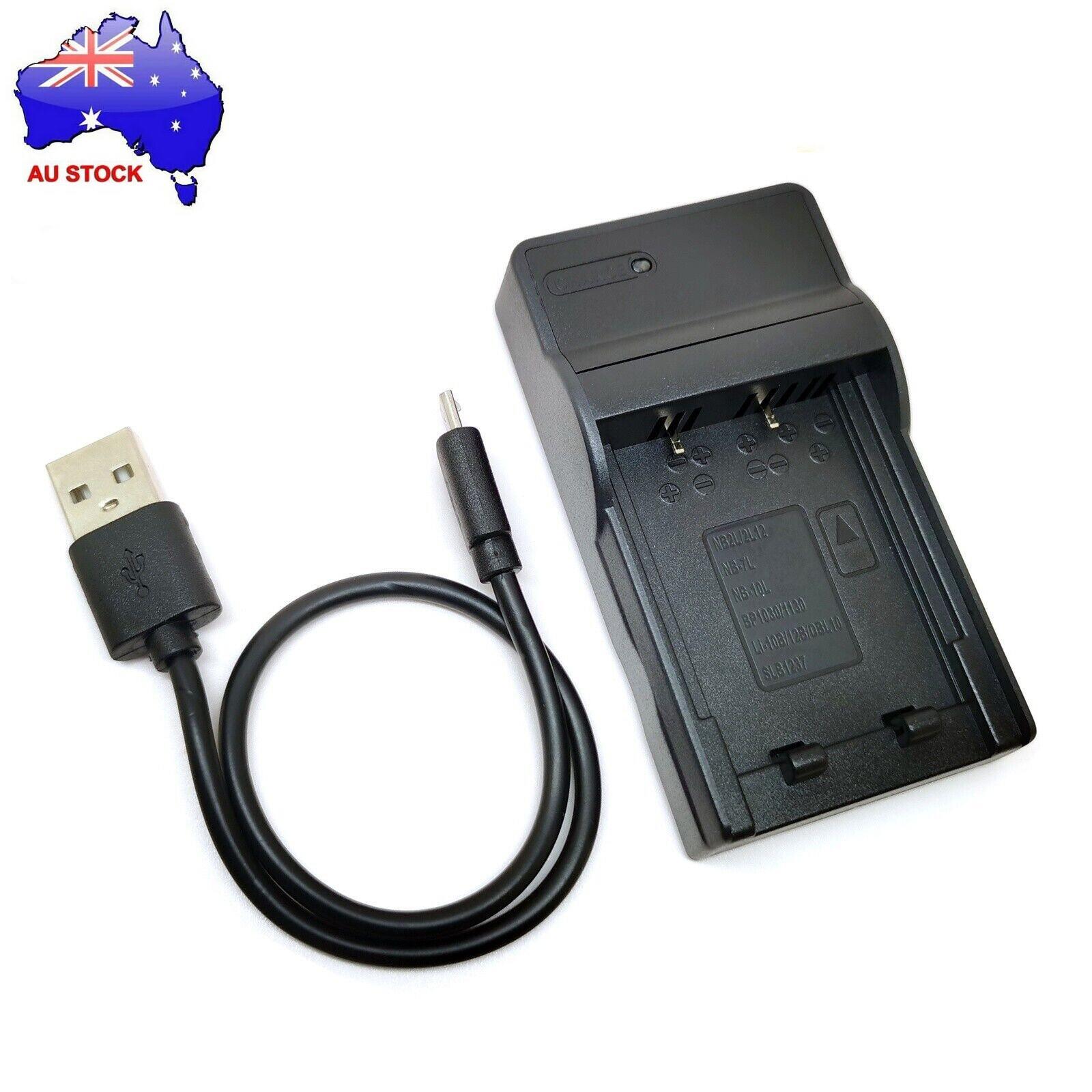Aus Battery Charger For Panasonic Lumix Dmc-tz101 Dmc-tz110 Dmc-zs110 Dmc-zs200