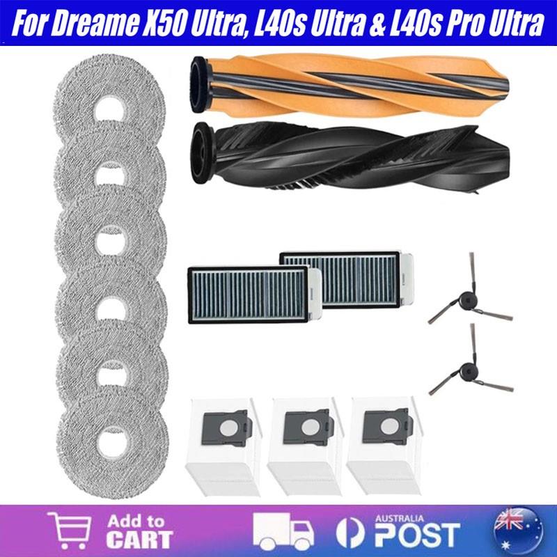 Accessories Kit For Dreame X50 Ultra, L40s Ultra & L40s Pro Ultra Robot Vacuums