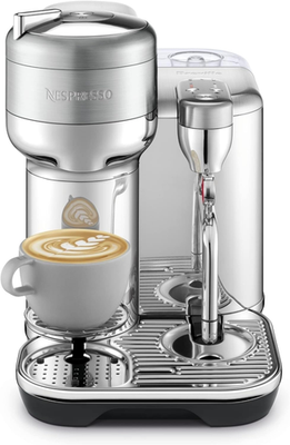 Breville Nespresso Vertuo Creatista Single Serve Coffee Maker, Espresso Machi...