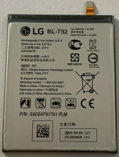 genuine Lg Wing 5g...bl-t52 Battery Replacement