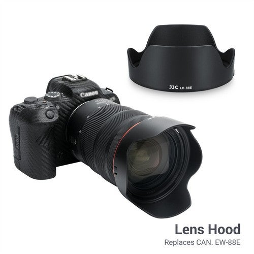 Jjc Lens Hood For Canon Rf 24-70mm F2.8l Is Usm Lens On Eos R3 R5 R5c R6 Ii R8