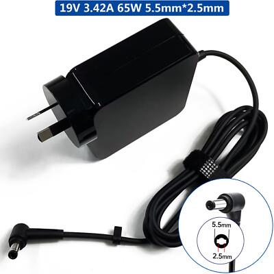 19v 3.42a 65w Laptop Ac Adapter Charger For Asus K84c-so407d K84ho M6fm M7vp N40