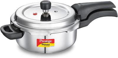 Prestige Prasv3 Pressure Cooker, Stainless Steel, 3 Liter, Silver