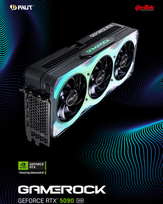 Palit Geforce Rtx 5090 Gamerock D7 32gb Gaming Graphics Card Emtek -expresss
