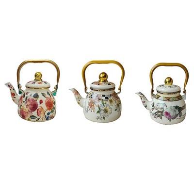 Enamel Tea Pot Coffee Pot For Stovetop