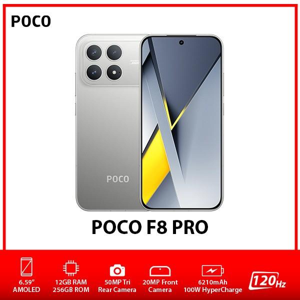 Xiaomi Poco F8 Pro 5g Dual Sim Unlocked Android Mobile Phone - Silver/12gb+512gb