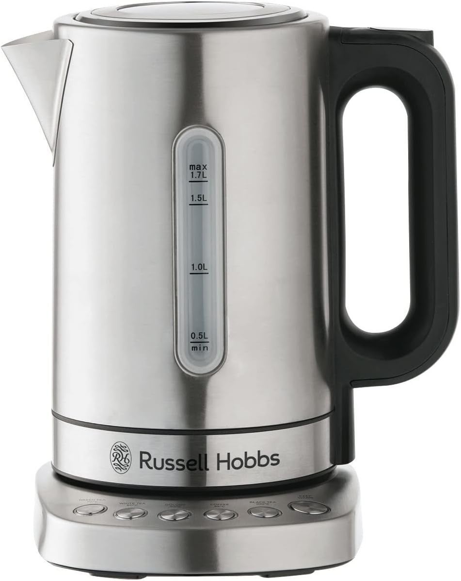 Russell Hobbs Rhk510 Electric Addison 1.7l Digital Kettle Stainless Steel Silver