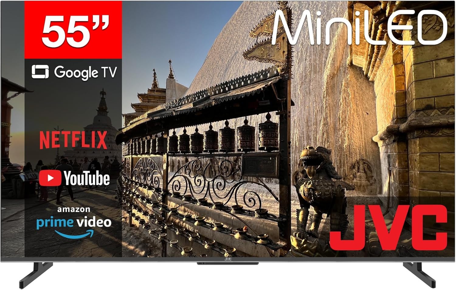 Jvc 55" 4k Mini Led 144hz Google Tv - Av-a557155a