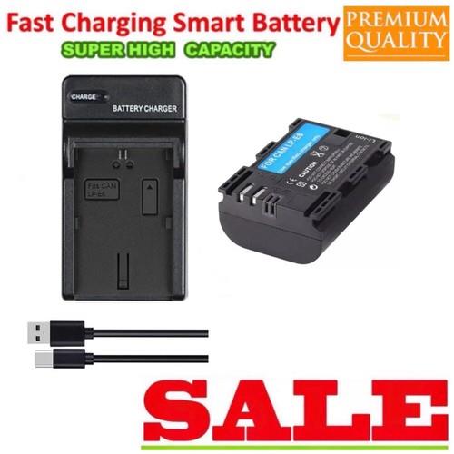 Battery +charger Fr Canon Eos 5ds R 5d Mark Ii 5d Mark Iii 6d 7d 70d