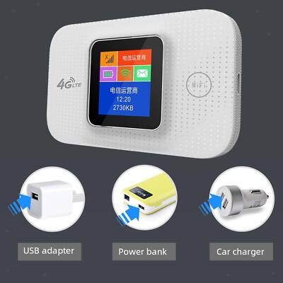 4g Wifi Router Mobile Broadband Tool 2100mah Repeater For Travel