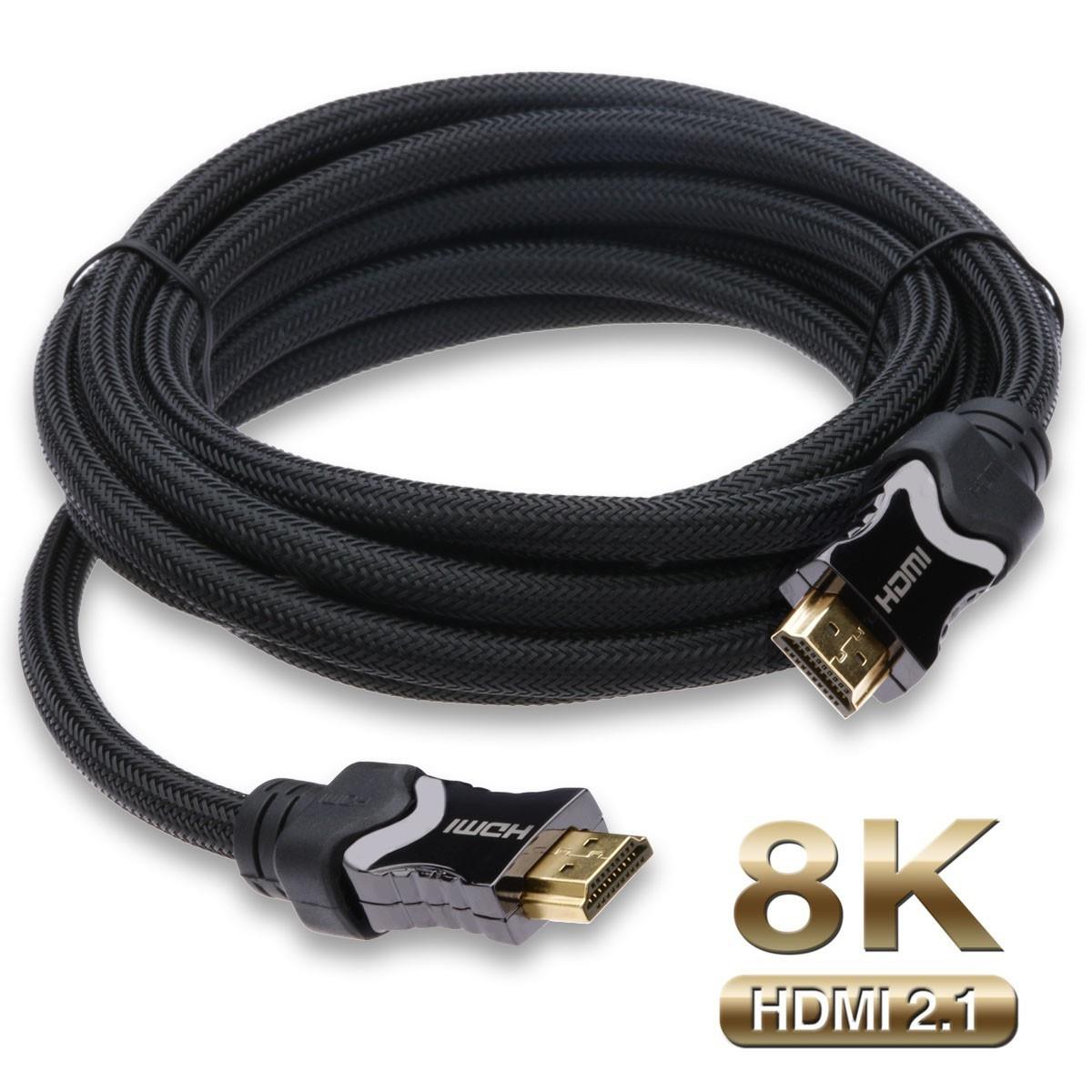 Premium 8k Hdmi 2.1 Cable 48gbps Compatible Wit Samsung Lg Sony Tv Streaming Box