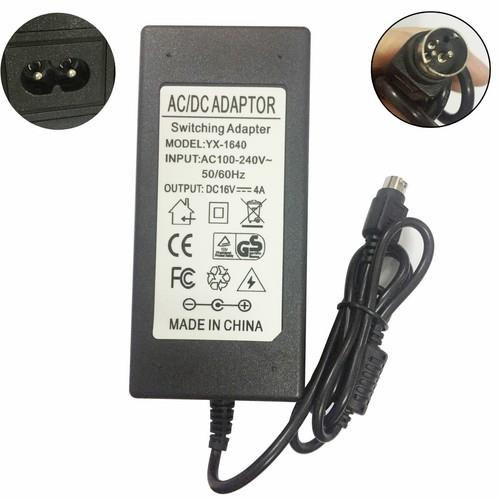 16v 4a 3 Pin Ac Adapter For Harman Kardon Ssa-60w-12 160150 Speaker Power Supply