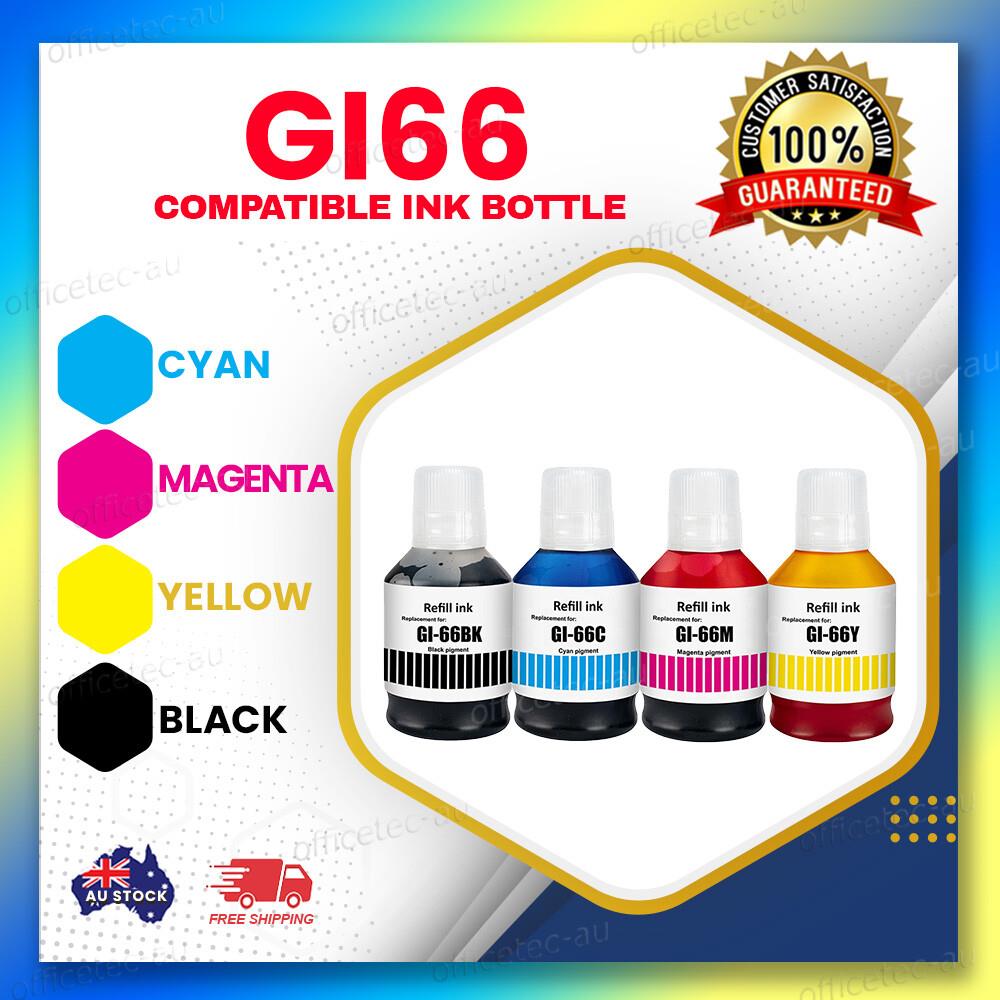 Compatible Ink Bottles Gi66 Gi-66 For Canon Maxify Gx5060 Gx7060 Gx6060 Megatank