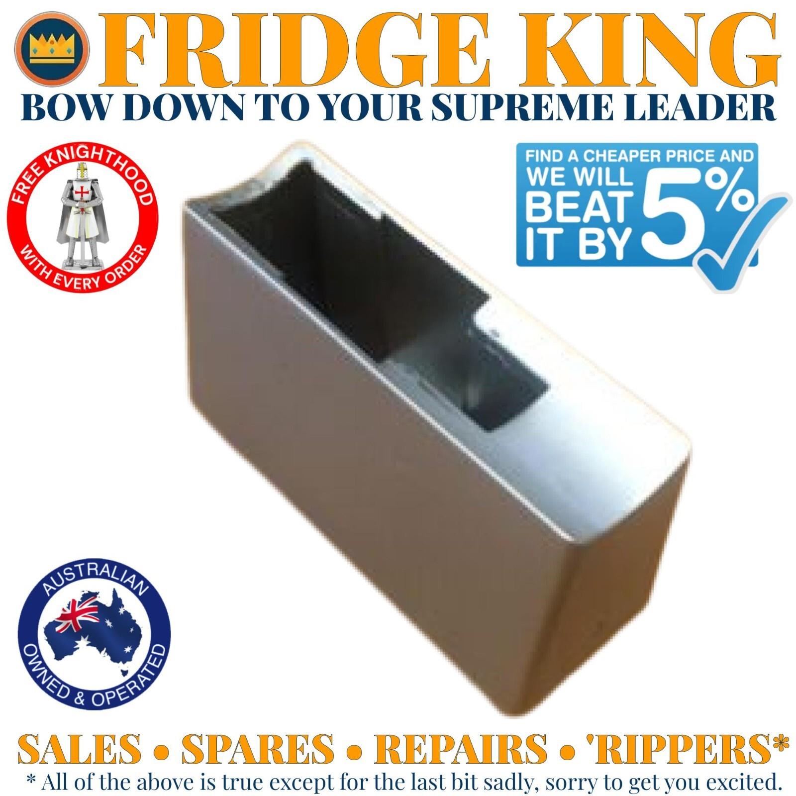 1450206 Westinghouse Grey Silver Fridge Door Handle Pedestal Bracket