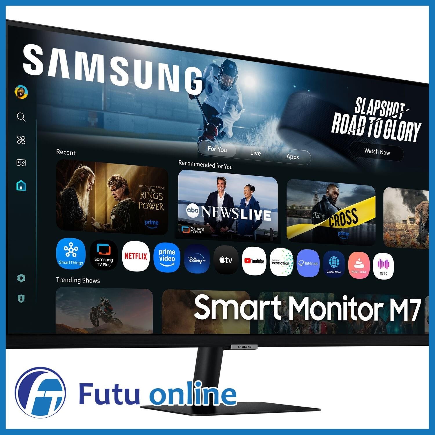 Samsung Ls32fm700uexxy M7 M70f 32" 4k Va Hdr Usb-c 16:9 4ms Bt5.2