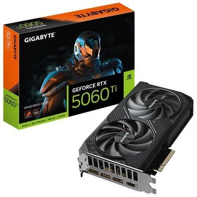 Gigabyte Geforce Rtx 5060 Ti Windforce Oc 8g Graphics Card
