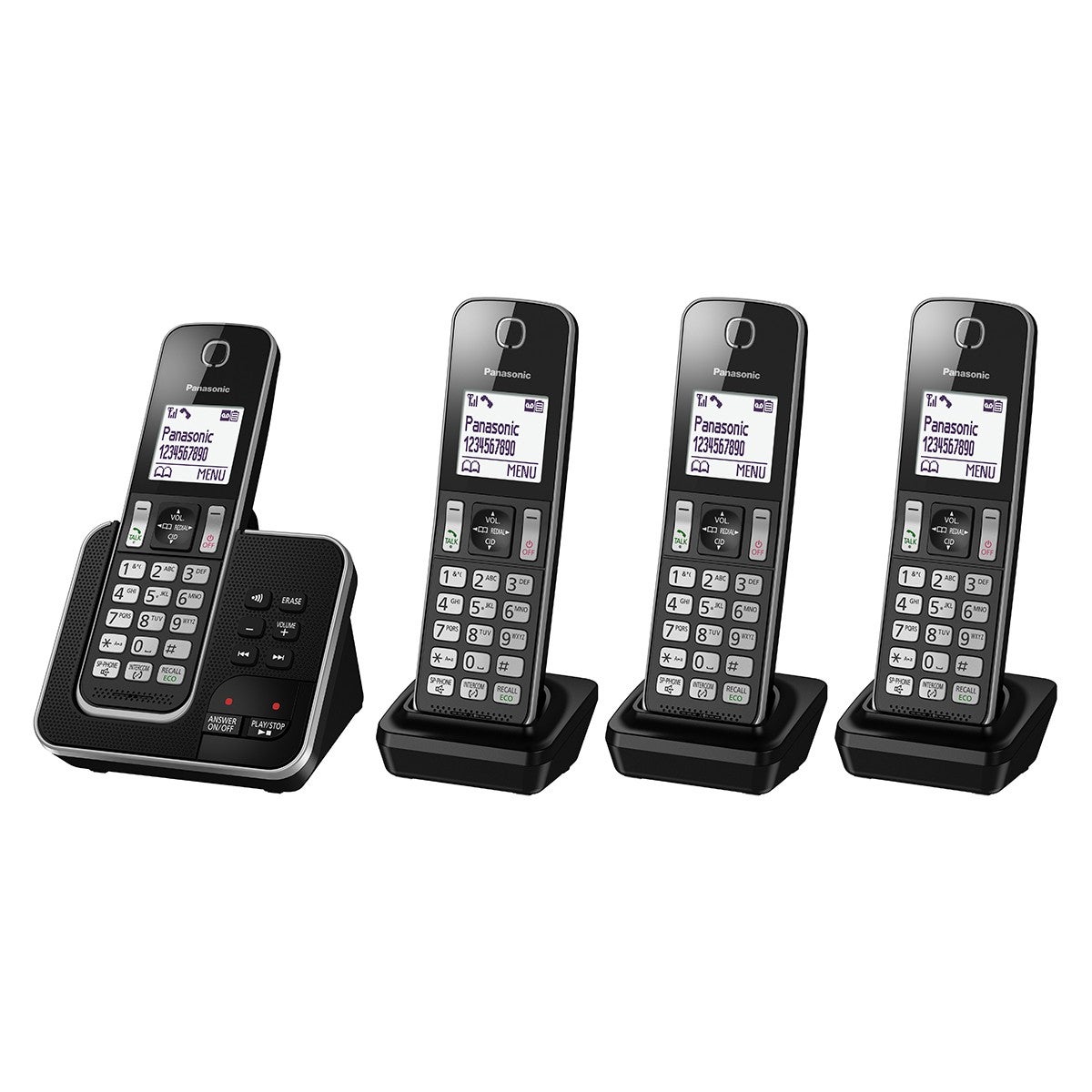 Panasonic Digital Cordless Phone System Kxtgd324alb