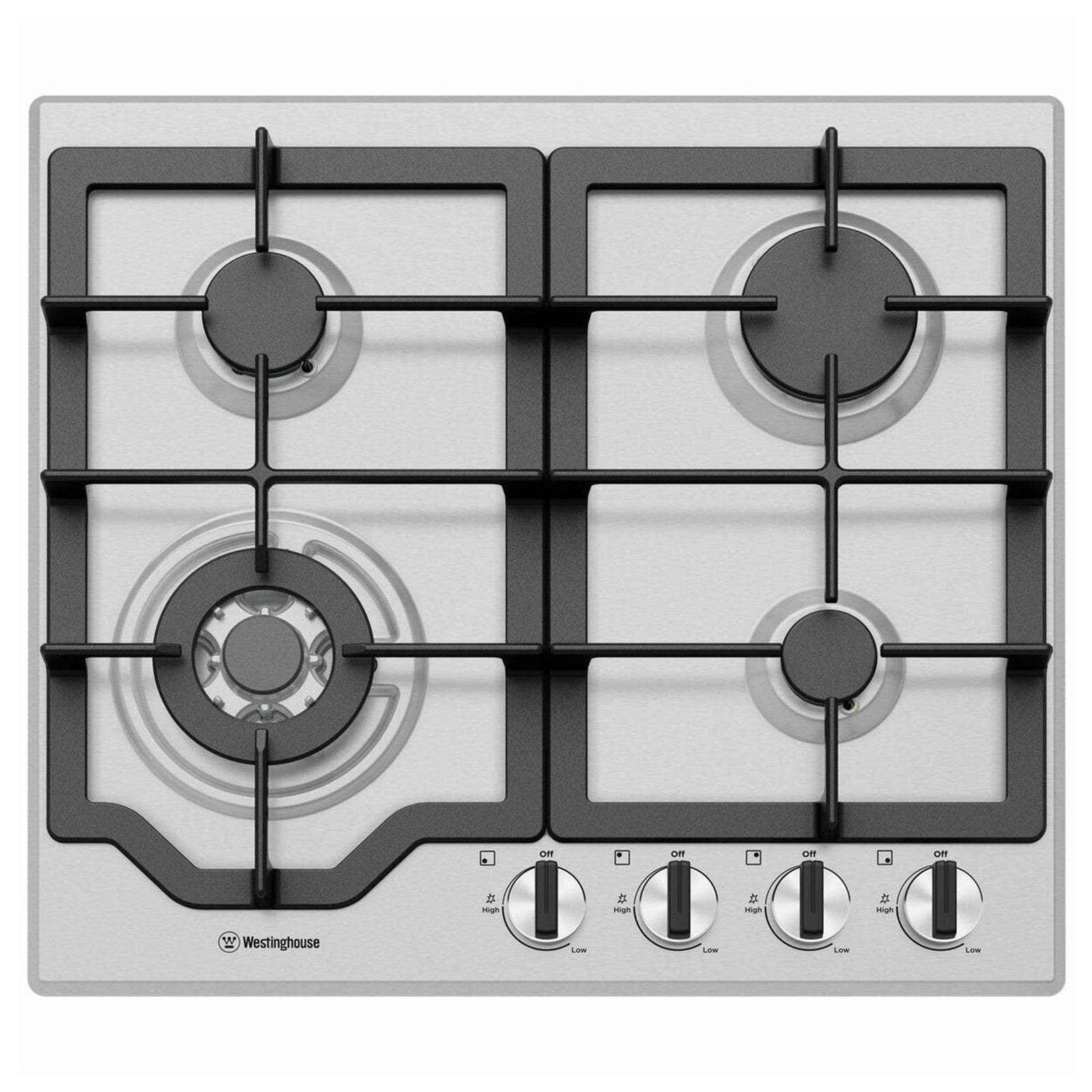 Westinghouse 60cm 4 Burner Gas Cooktop Whg644sc
