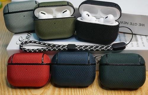 For Apple Airpods Pro 2nd Gen Nylon Waterproof Case Protective Shockproof Cover