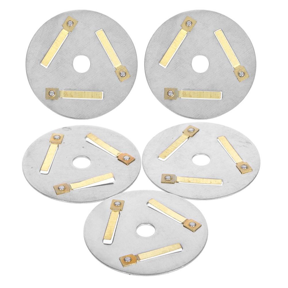 5 Pcs Metal Kettle Chime Whistle Chip Whistling Cover Sound Parts