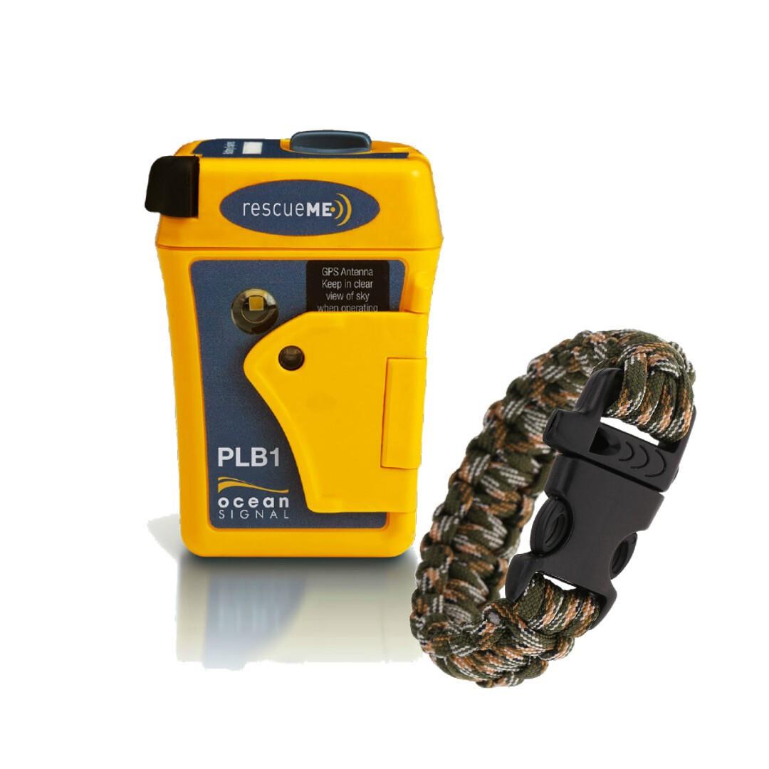 Ocean Signal Rescueme Plb1 Locator Beacon With Camo Paracord