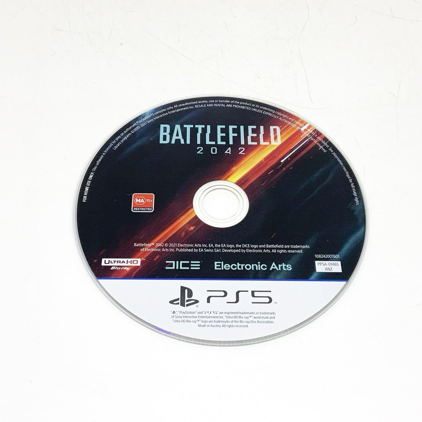 Battlefield 2042 (disc Only) - Playstation 5 - Ps5 - Free Post