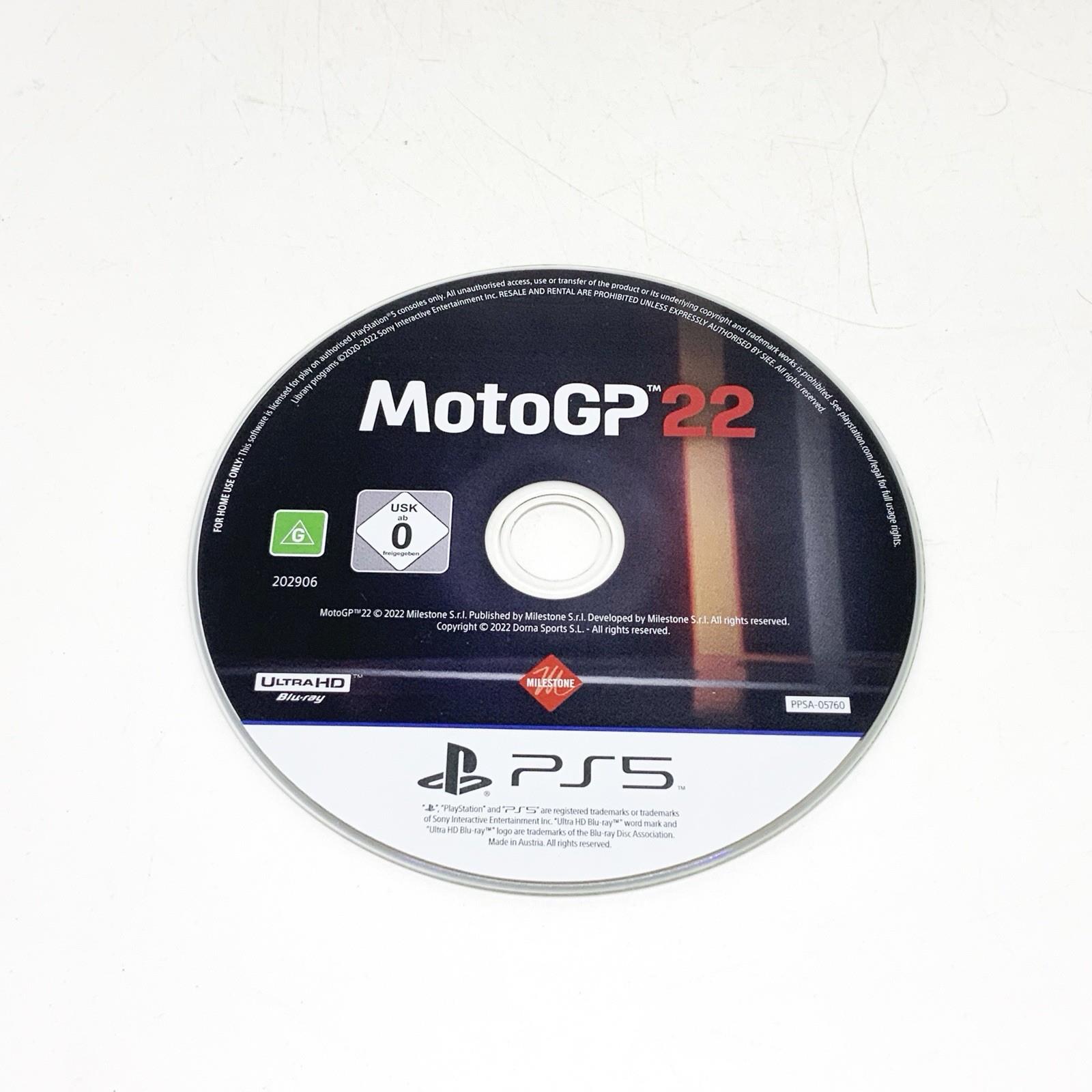 Motogp 22 (disc Only) - Playstation 5 - Ps5 - Free Shipping