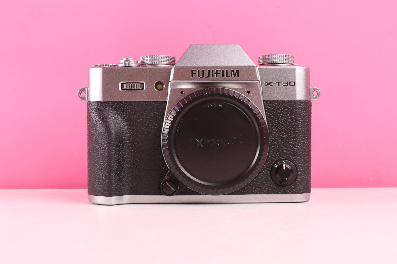 Fujifilm X-t30 26.1mp Mirrorless Digital Camera Silver Excellent Used