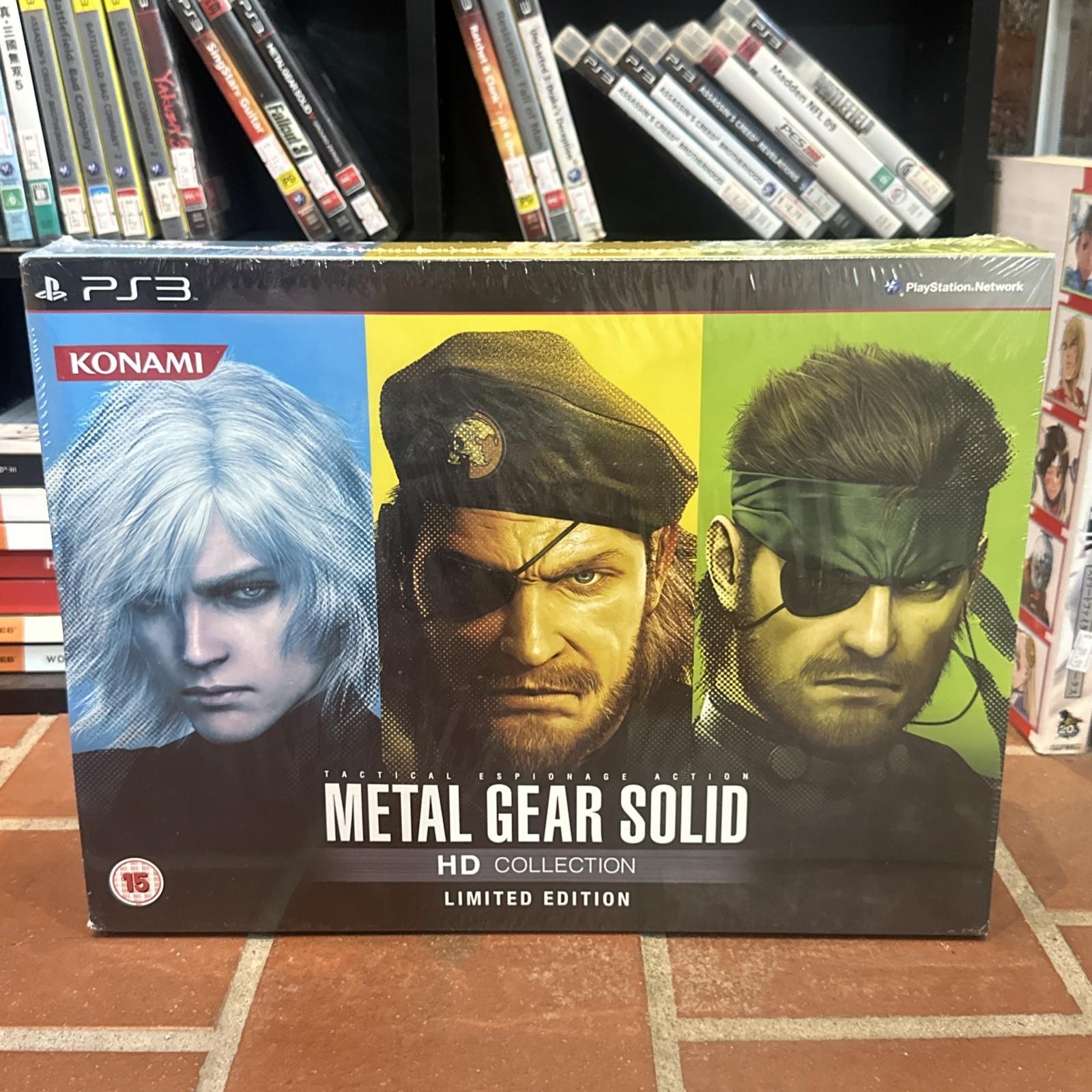 Metal Gear Solid: Hd Collection Limited Edition • Playstation 3 Ps3