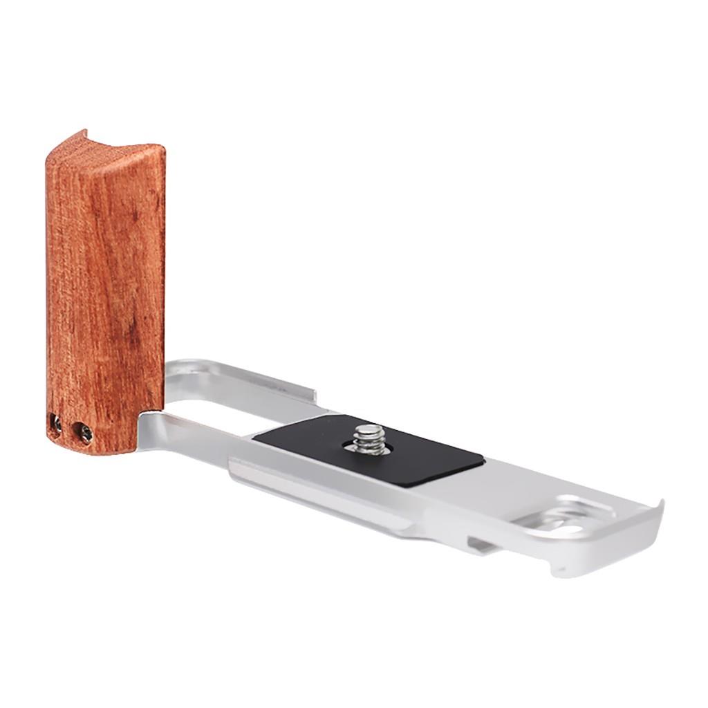 For Fujifilm X-e5 Camera Quick Release Plate Mirrorless Xe5 Solid Wood Handle