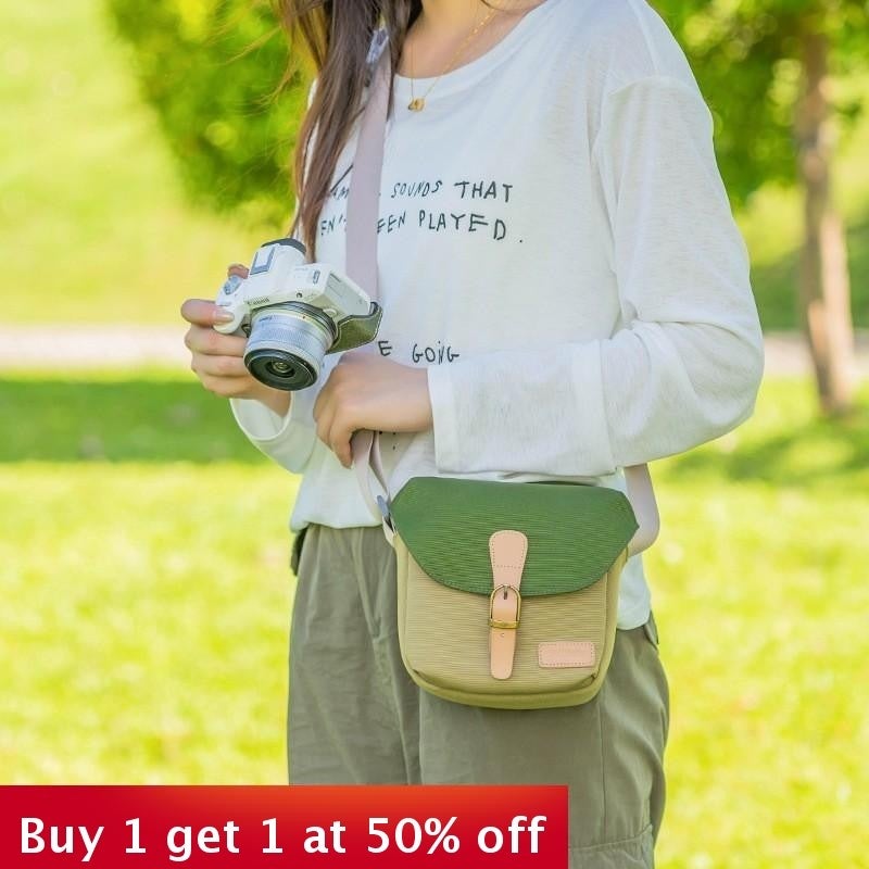 For Camera Bag Crossbody Sony Zve10ii Canon R50 Fuji Xt50 Nikon Z30 R10 Storage