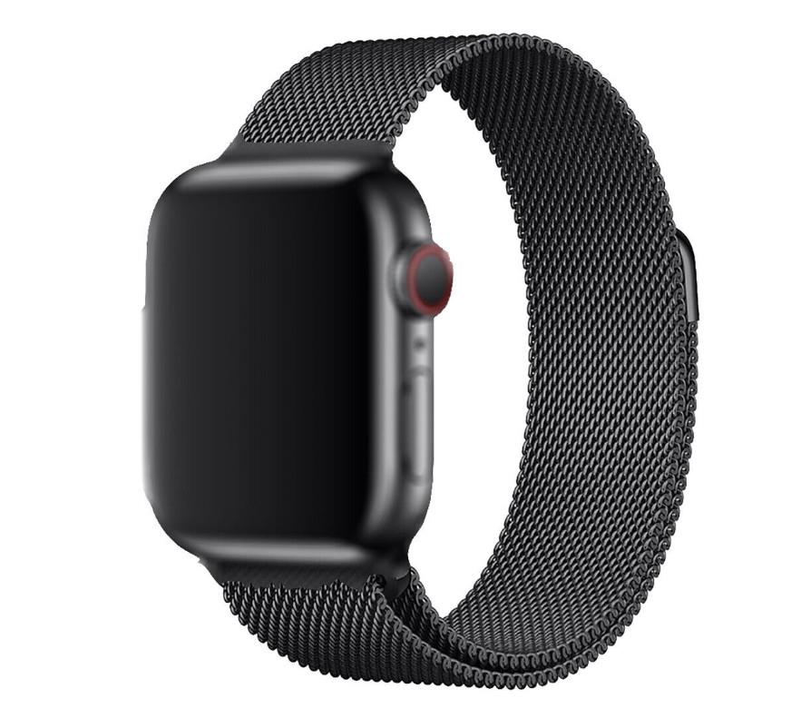 3sixt Magnetic Mesh Band For Apple Watch 38/40mm - Black