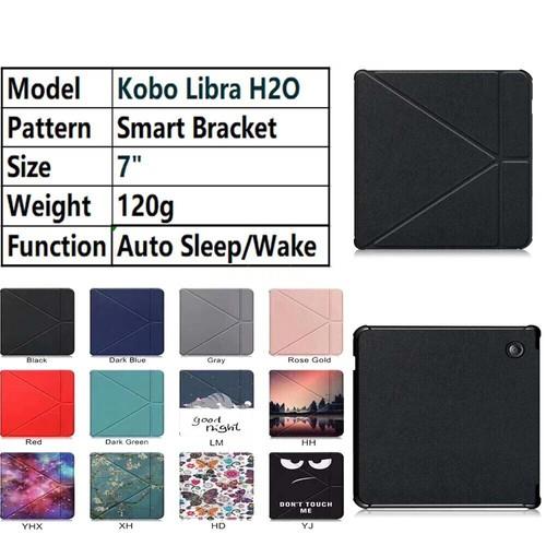 Suitable For Kobo Libra H2o Leather Case Flip Cover Protective Case Shell
