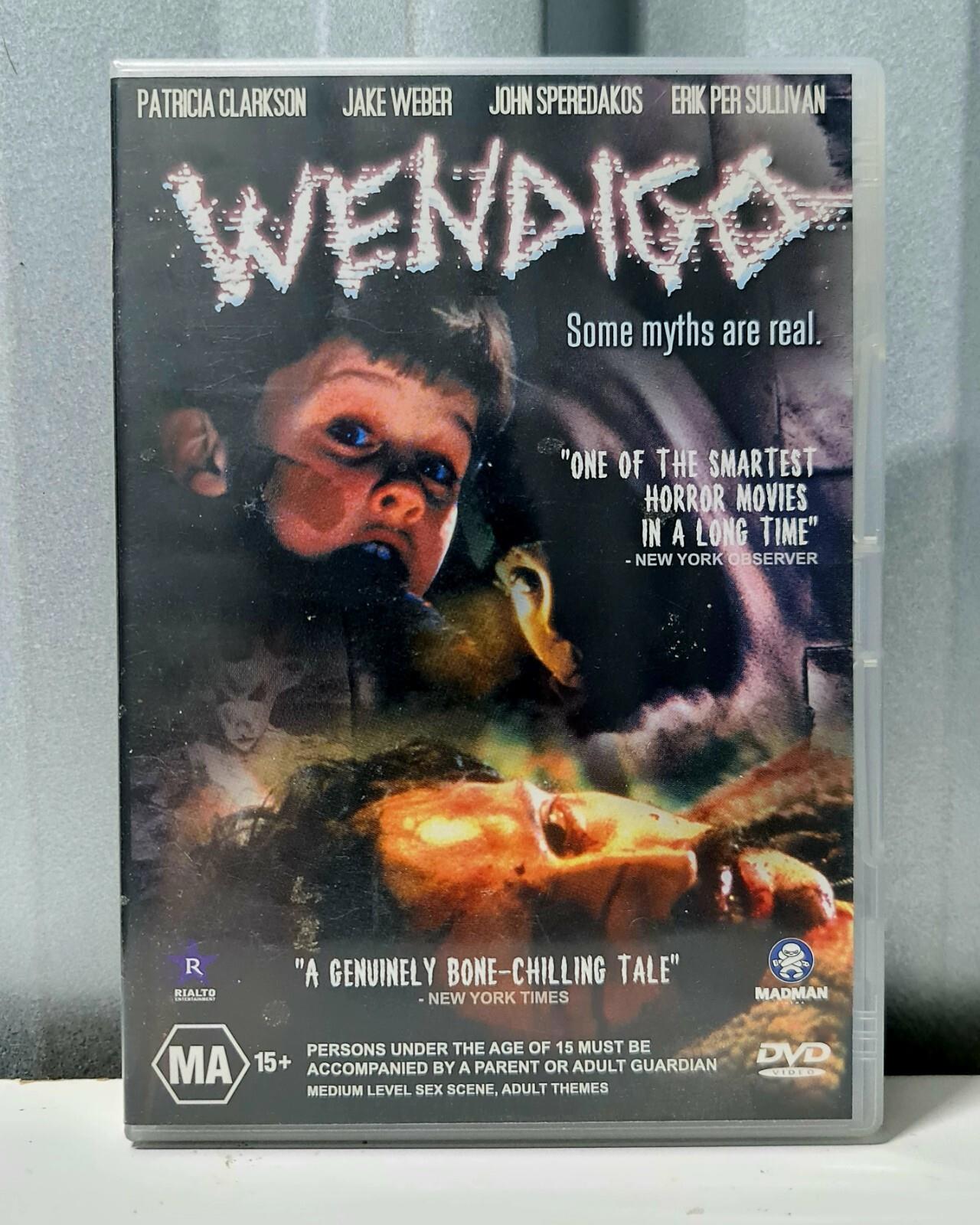 Wendigo - R4 Madman Dvd, 2002.