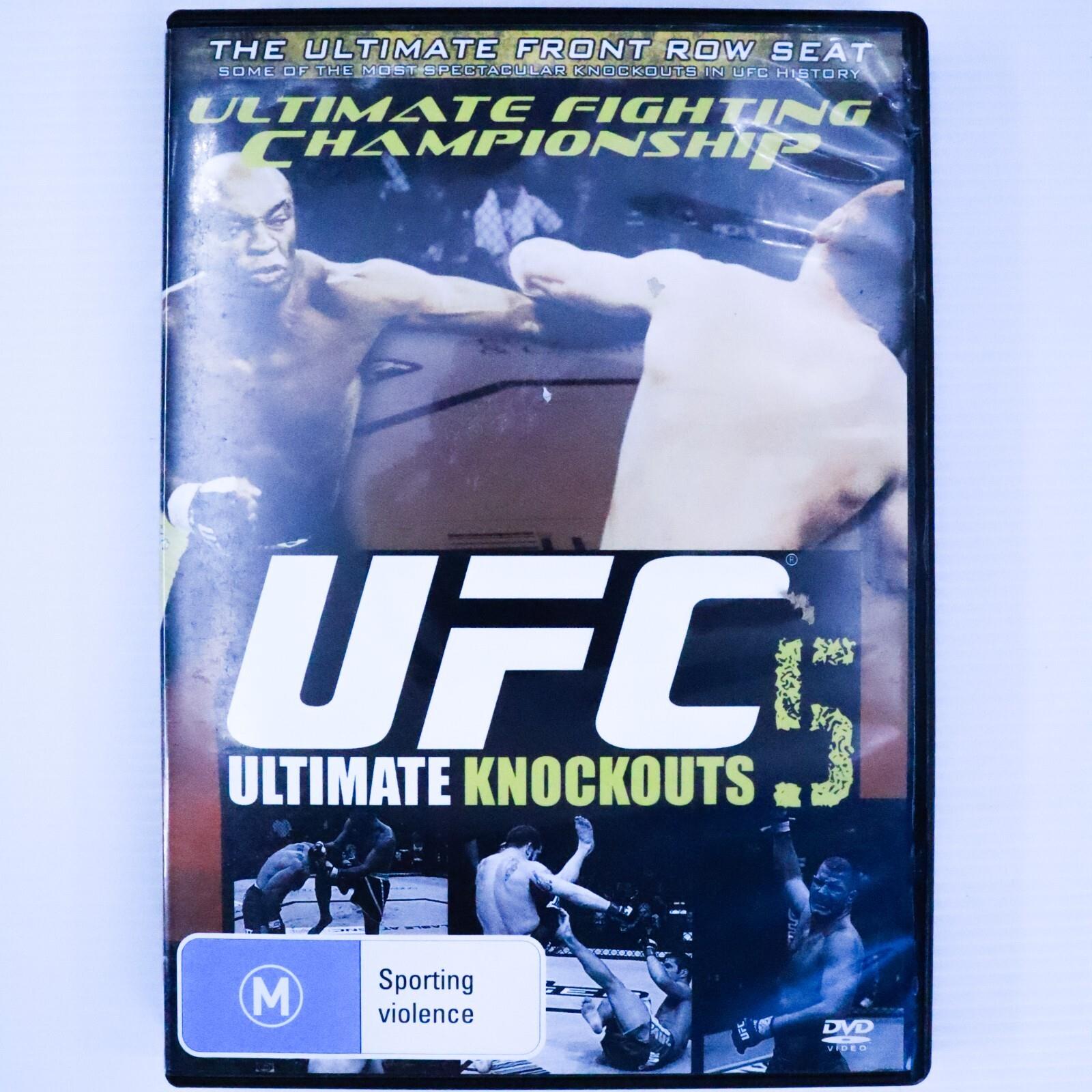Ufc: Ultimate Knockouts 5 (dvd, 2006) - Mma Sport Documentary Film -
