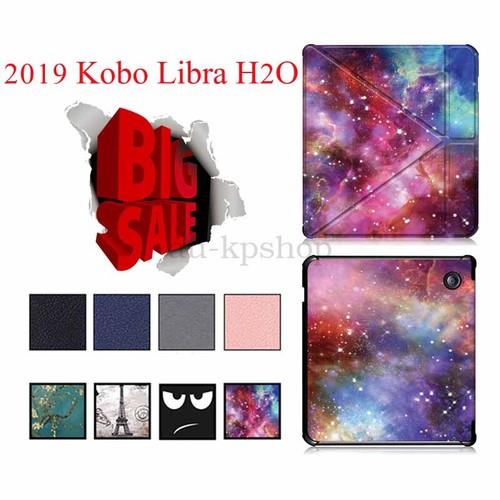 For Kobo Libra H2o Foldable Tablet Case Stand Shockproof Flip Cover 7''