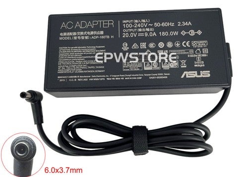 180w Ac Adapter Charger For Asus Zenbook Pro 14 Duo Oled Ux8402ze Power Supply