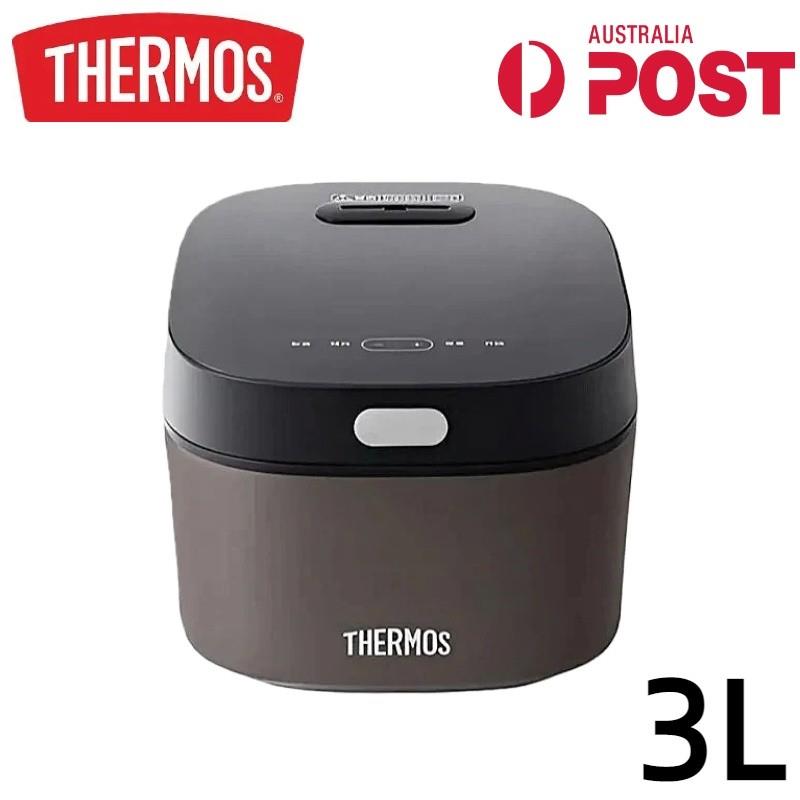 Thermos 3l Rice Cooker Multifunction Portable Mini Non-stick Porridge Steamer Au